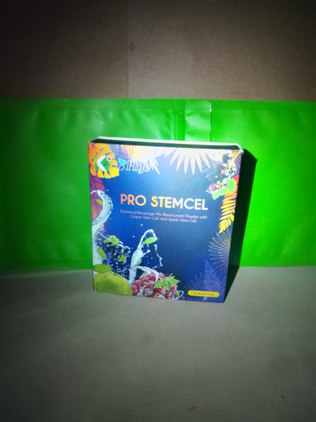 PRO STEMCEL Botanical Beverage Mix – Biofunctional Powder with Grape Stem Cell and Apple Stem Cell