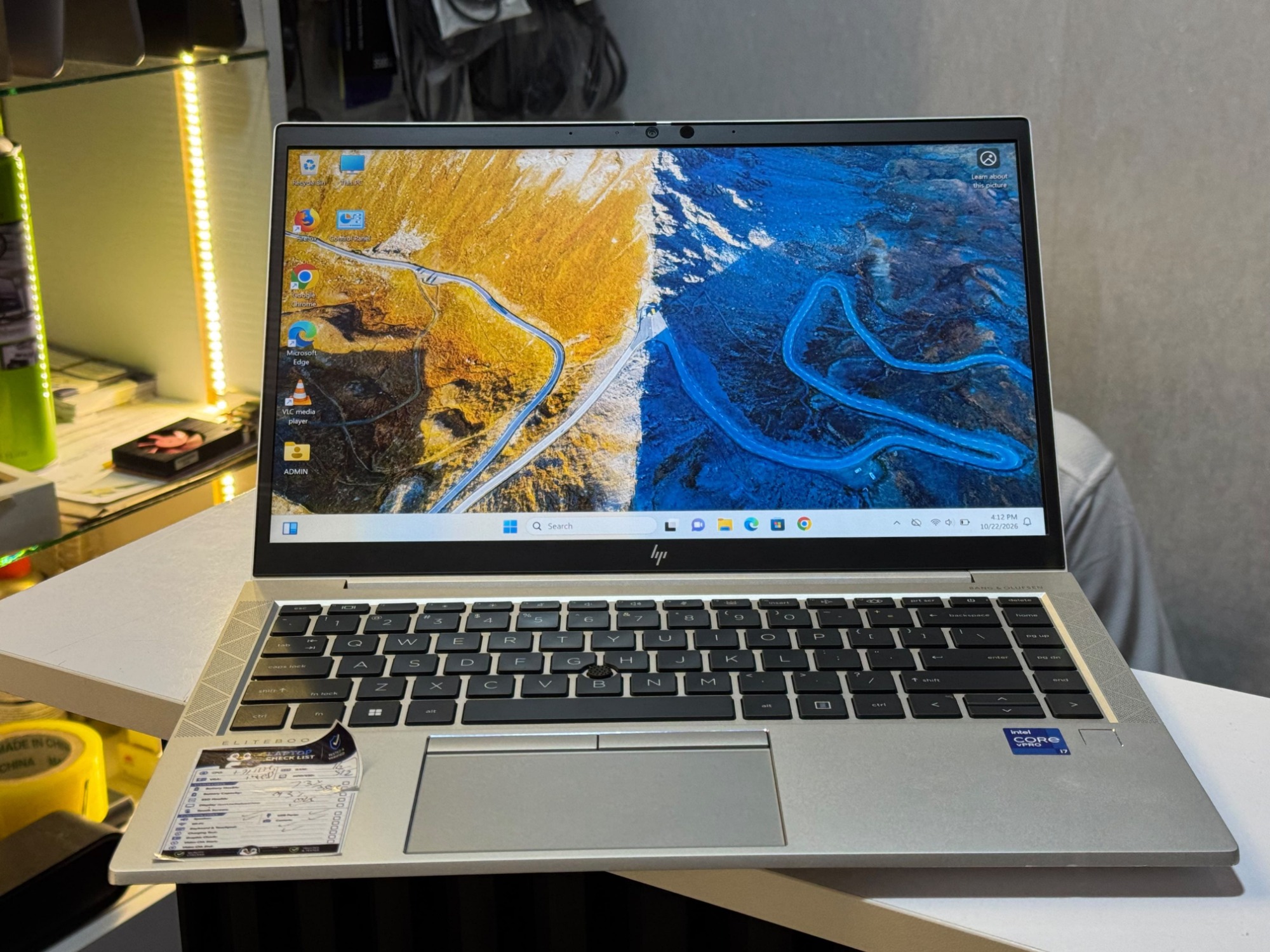 HP EliteBook 840 G8 Core i7 11th Gen – 16GB RAM, 512GB SSD, 14" FHD Touchscreen Laptop