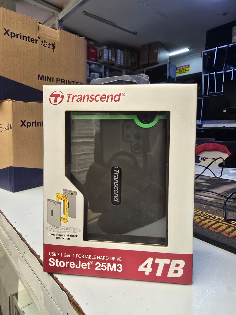 Transcend 4TB External Hard Drive – High-Capacity Portable Storage - photo 2