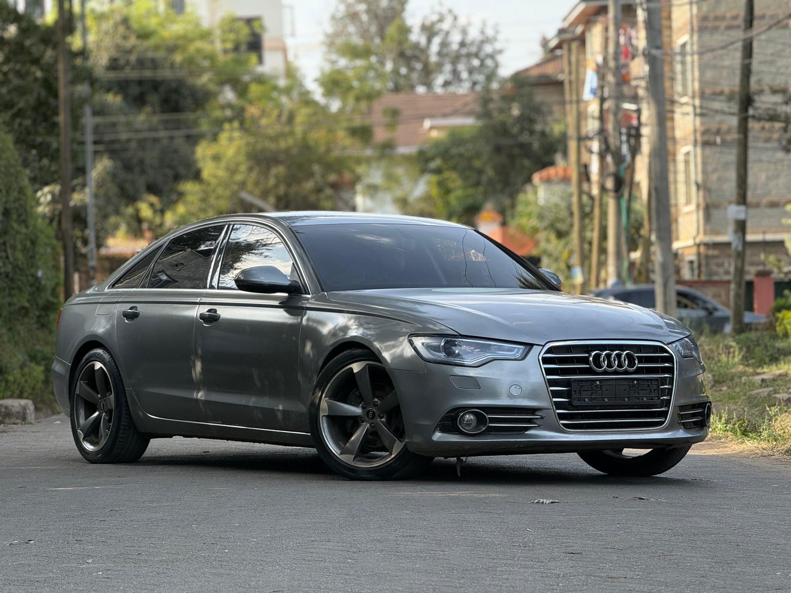 2014 Audi A6 Quattro 2.0L Petrol Automatic AWD – Leather Interior | Grey for sale in Kenya