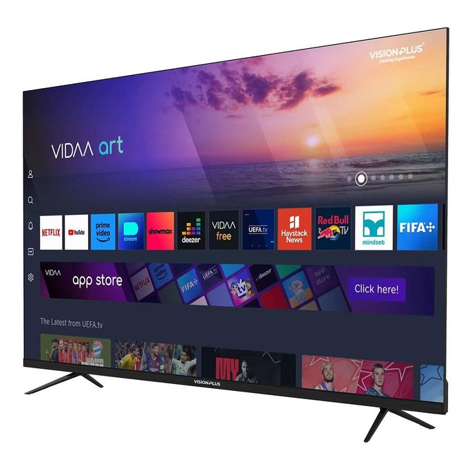 VisionPlus 75-Inch 4K VIDAA Smart TV – Frameless TV with Netflix, YouTube, Bluetooth & Built-In Decoder - photo 2
