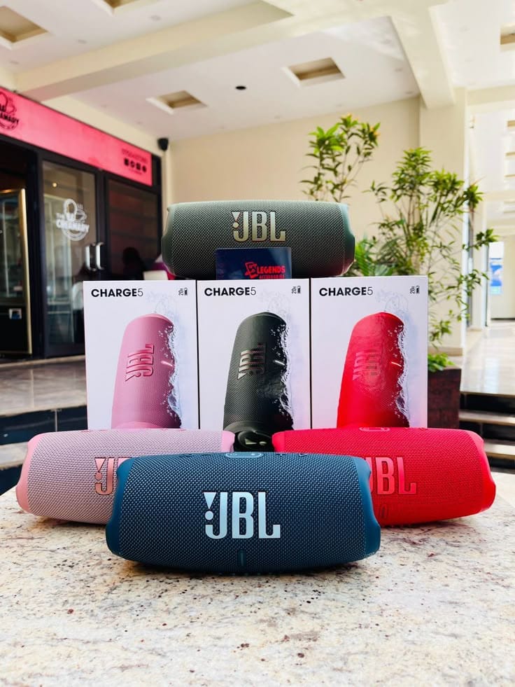JBL Charge 5 Portable Bluetooth Speaker – 20 Hours Battery, IP67 Waterproof