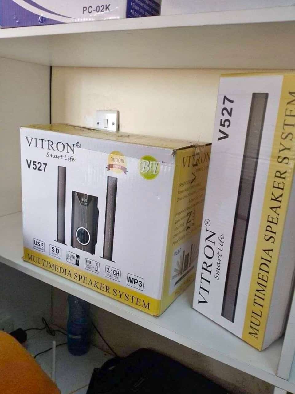 Vitron V527 2.1CH Multimedia Speaker System – Bluetooth, USB, FM & Deep Bass