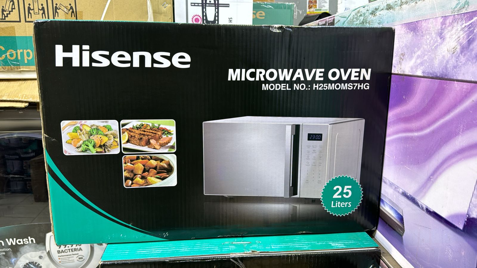 Hisense 20L Microwave Oven H20MOWS11 – Compact & Efficient Kitchen Appliance