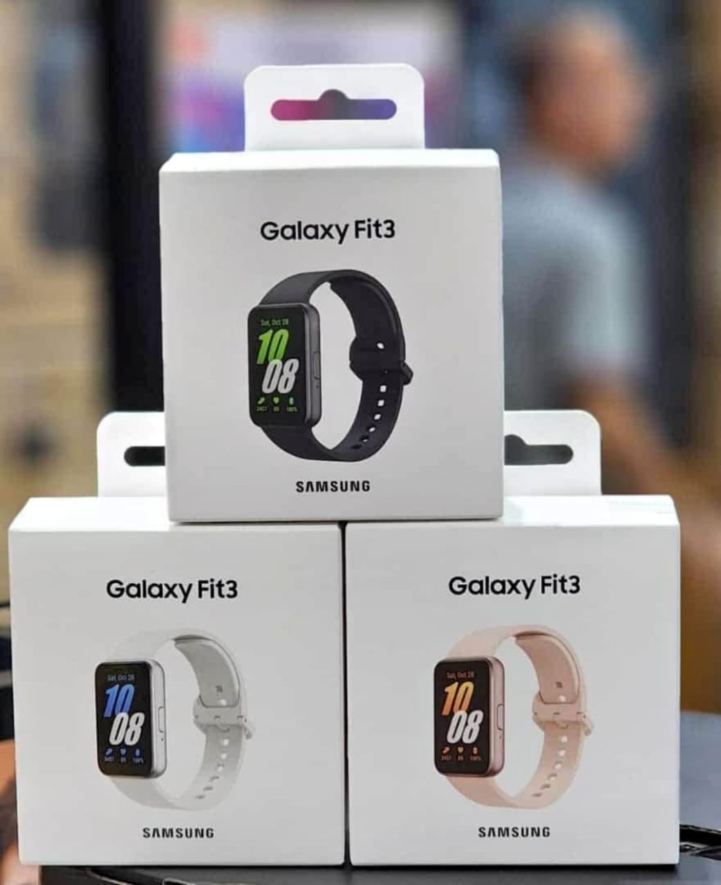 Samsung Galaxy Fit3 Smart Fitness Band – AMOLED Display, Fitness & Activity Tracking
