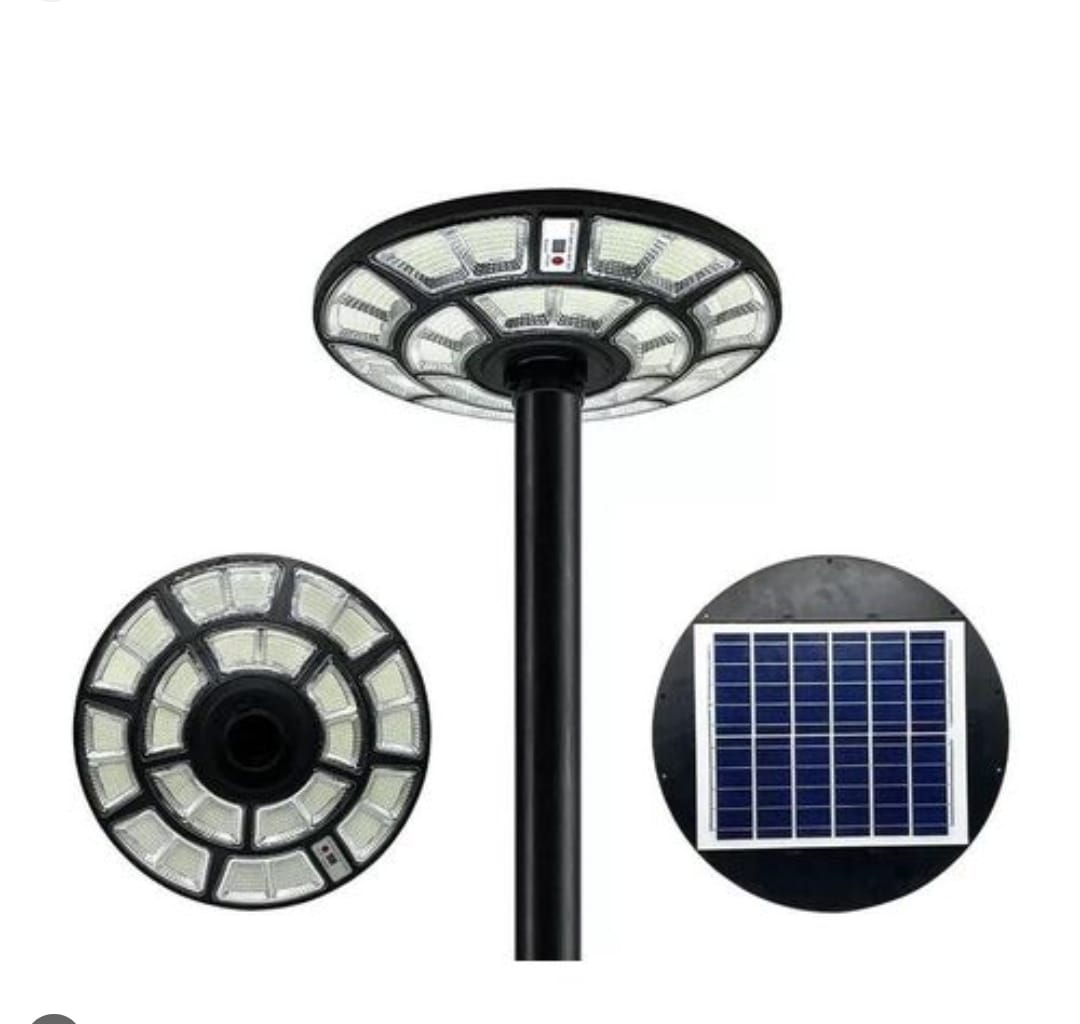 1000W UFO Solar Street Light 360° Omnidirectional Outdoor LED Security Ligh