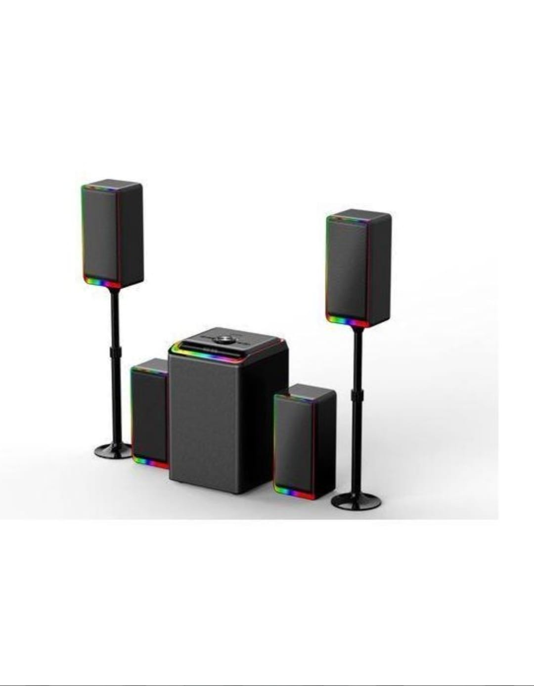 GLOBALSTAR GS-PRO4 4.1 Channel Multimedia Speaker System with Bluetooth – 12000W PMPO - photo 2