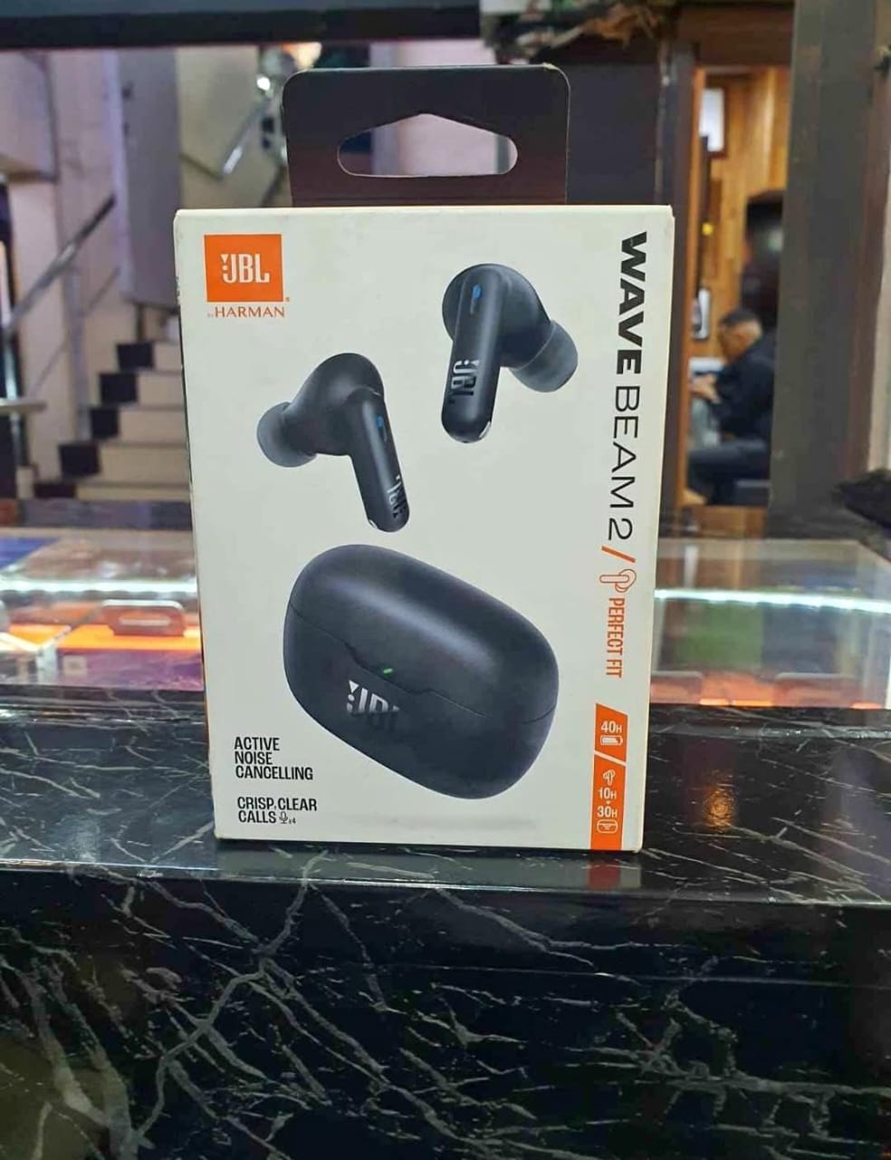JBL Wave Beam 2 Wireless Earbuds – True Wireless Stereo