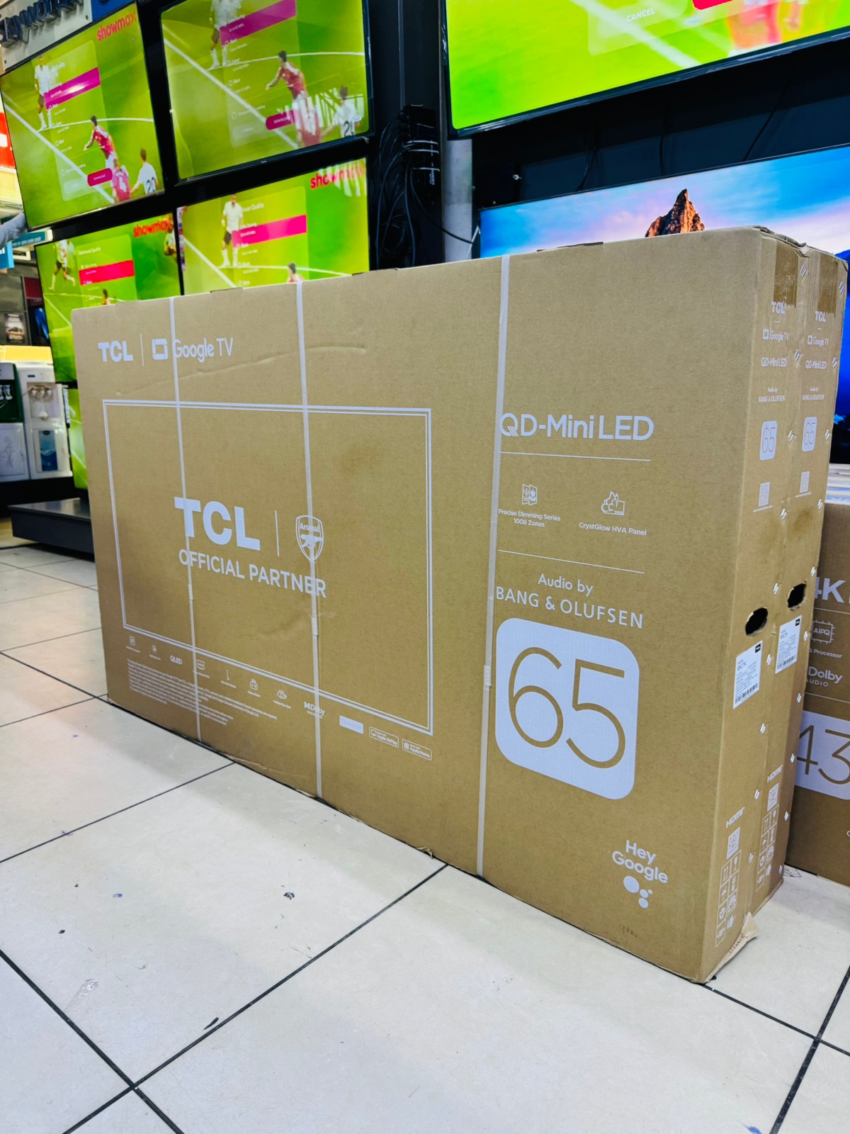 TCL 65C7K 65 Inch C7K Premium QD-Mini LED 4K Smart TV – 144Hz QLED TV