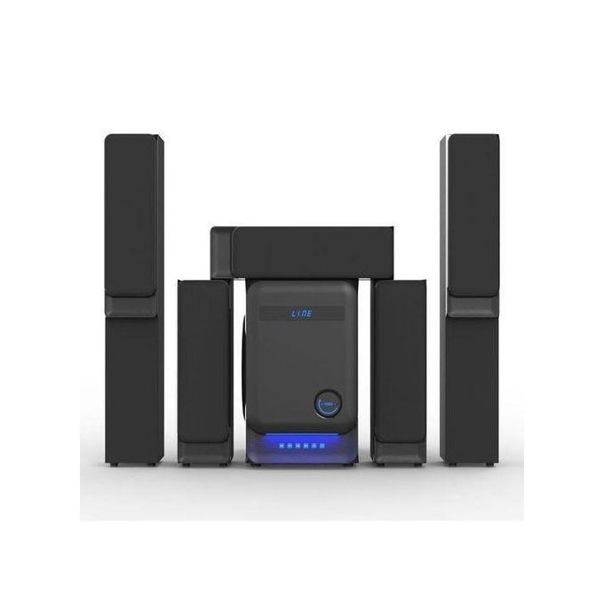 Nobel Plus NB-1211 5.1 Channel Multimedia Speaker System – Bluetooth, FM & Super Bass - photo 2