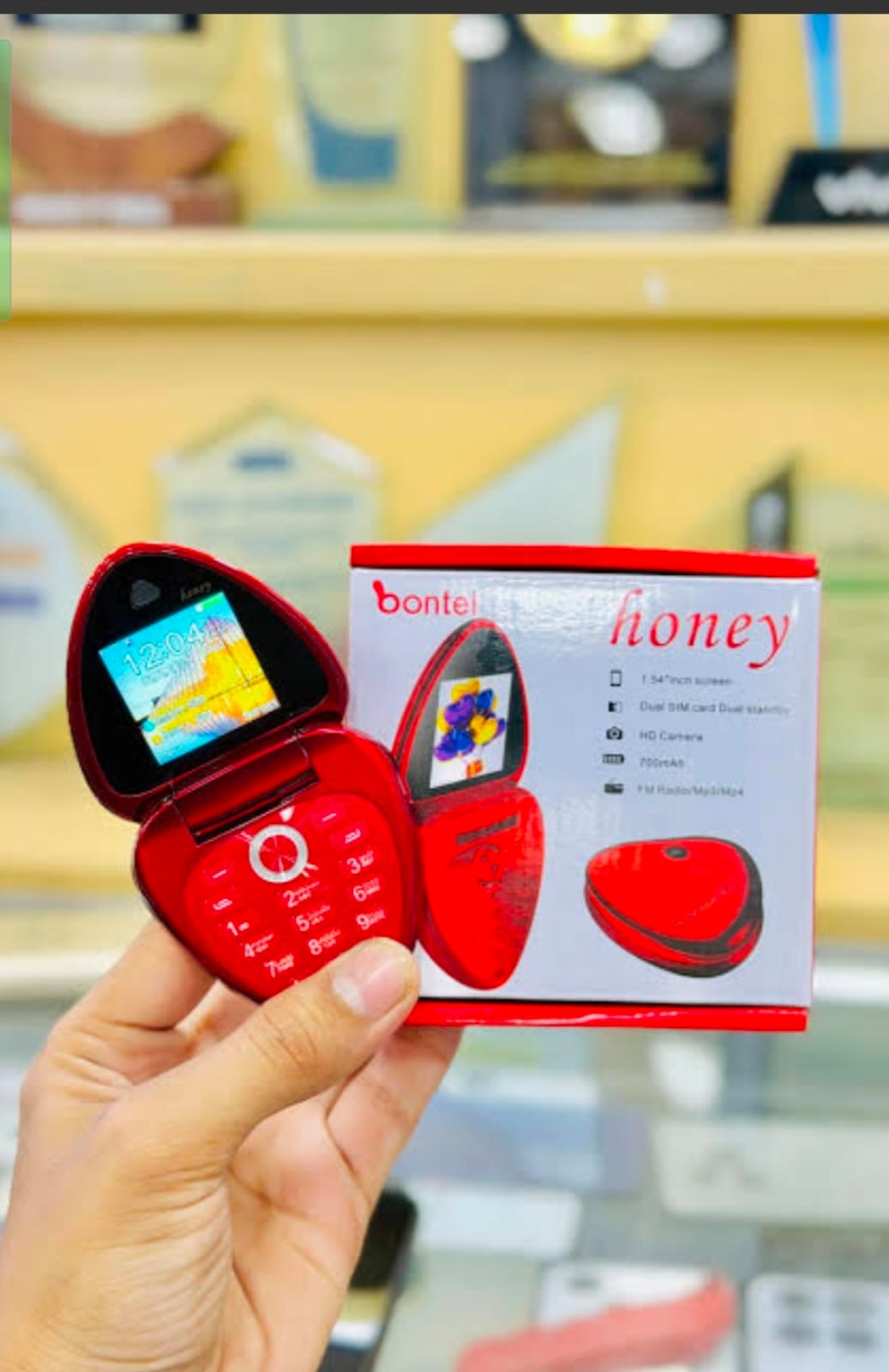 Bontel Honey Feature Phone – Dual SIM, 1.54-Inch Screen, 700mAh Battery - photo 2