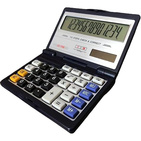 JOINUS CT-8855V 12-Digit Desktop Calculator – Solar & Battery - photo 2