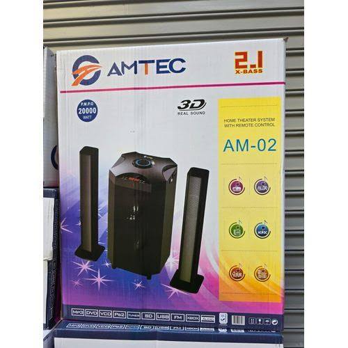Amtec AM-02 2.1 Home Theater Sound System – X-Bass - photo 2