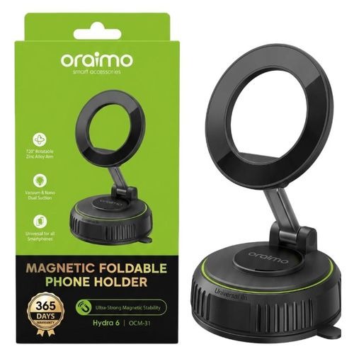 Oraimo Hydro 6 Magnetic Car Phone Holder – Foldable - photo 2