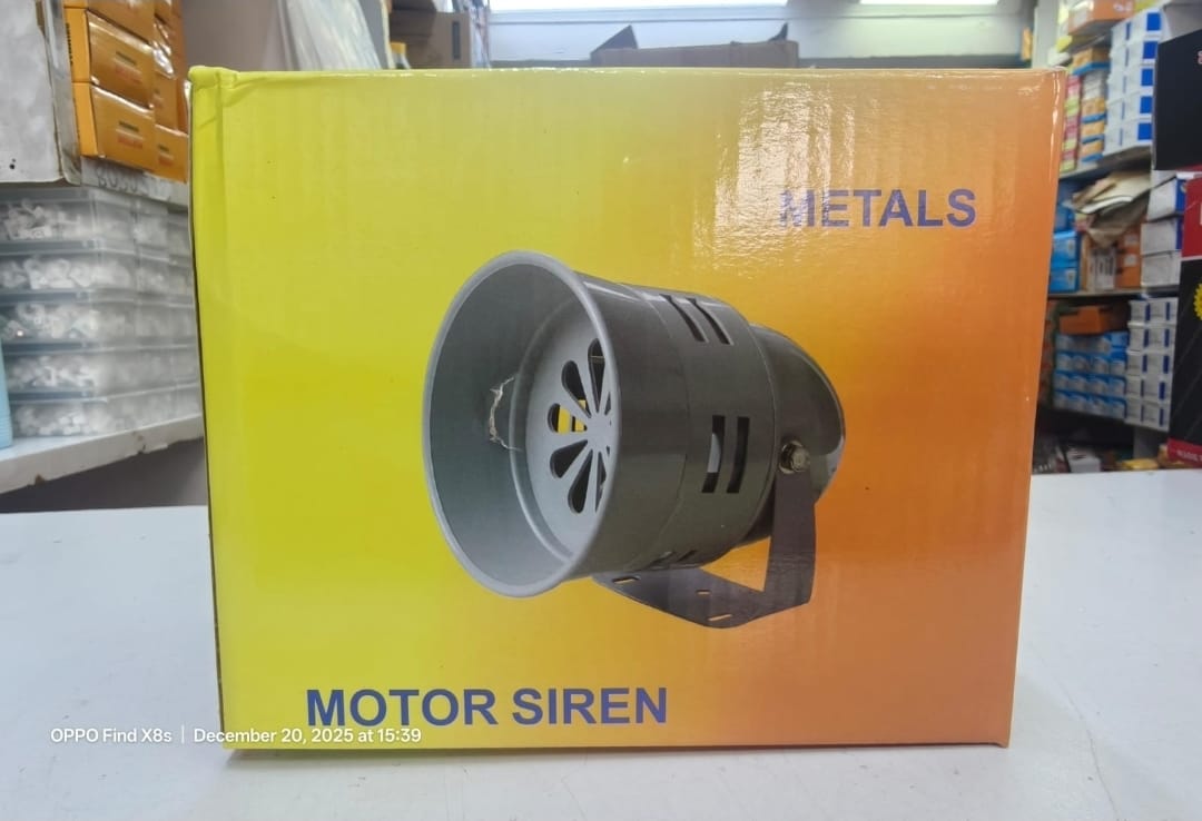 Motor Siren Alarm – High-Powered Security Siren
