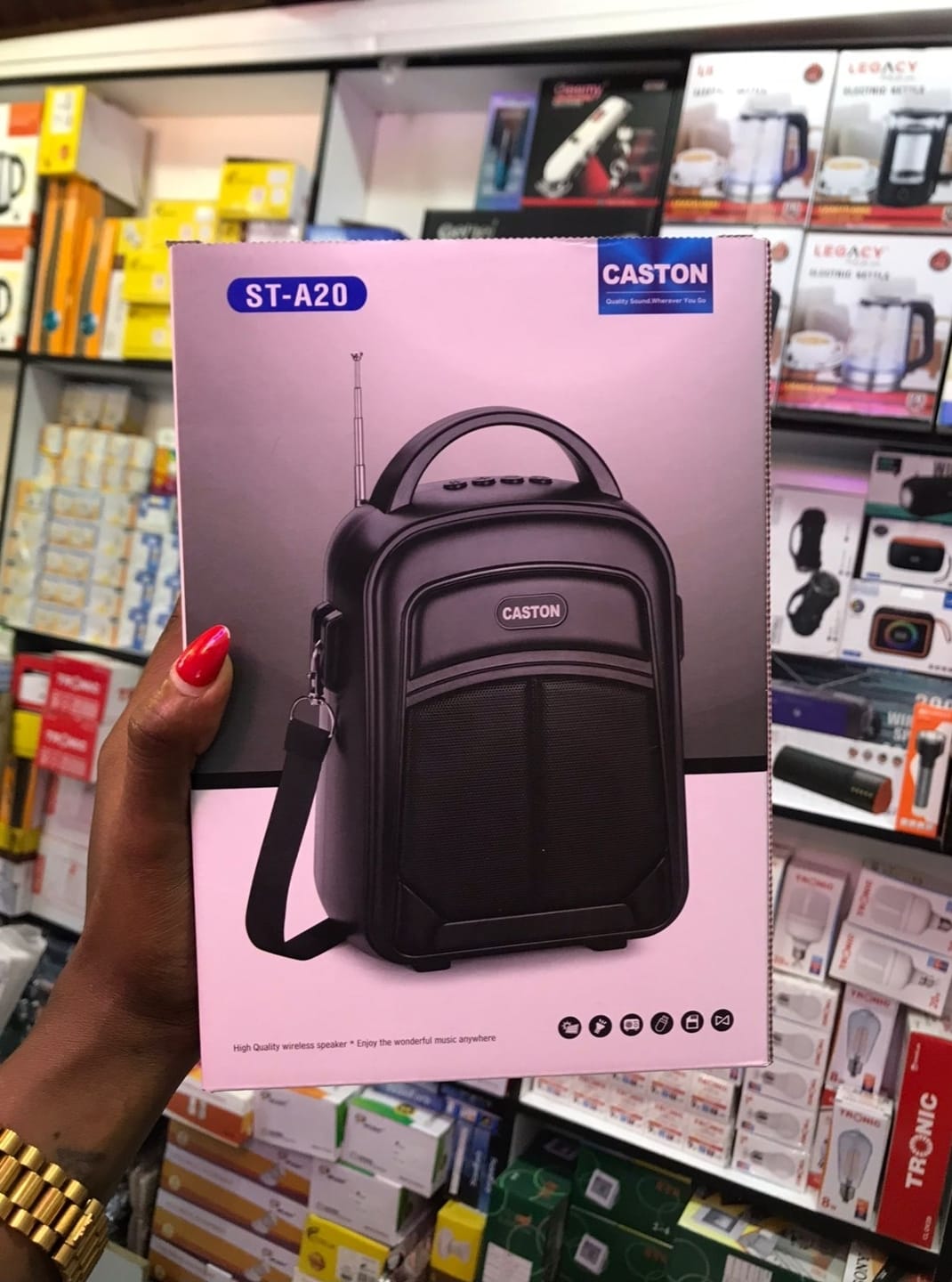 Caston ST-A20 Big Bag Wireless Speaker – Portable Bluetooth