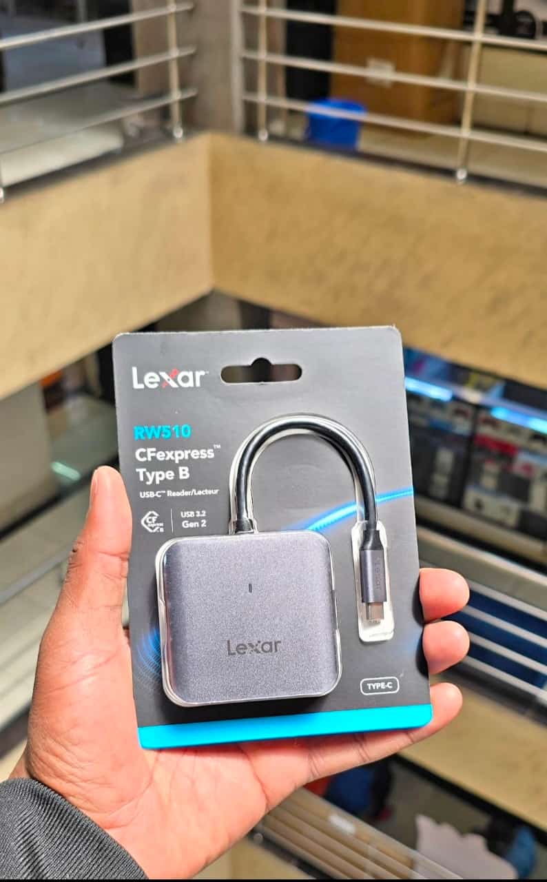 Lexar CFexpress Type B USB-C Reader RW510 – USB 3.2 Gen 2×2, Up to 1700MB/s