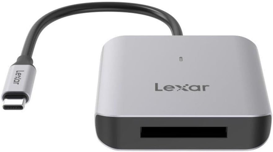 Lexar CFexpress Type B USB-C Reader RW510 – USB 3.2 Gen 2×2, Up to 1700MB/s - photo 3