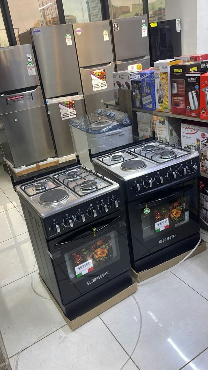 Globalstar JET 3+1 Standing Cooker 50×55cm with Electric Oven
