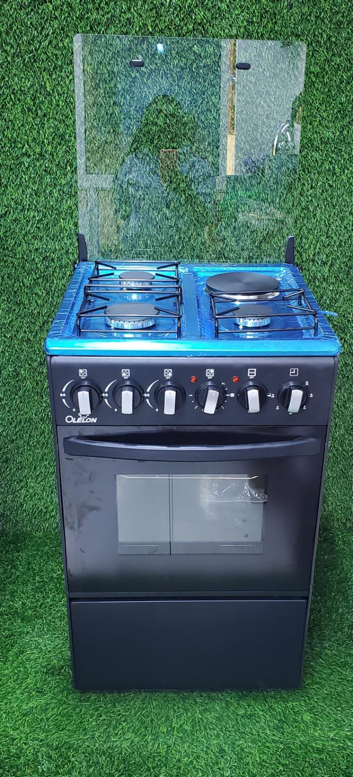 Olelon 50×55 3+1 Free Standing Cooker with Electric Oven