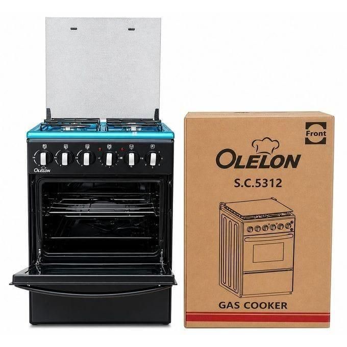 Olelon 50×55 3+1 Free Standing Cooker with Electric Oven - photo 2
