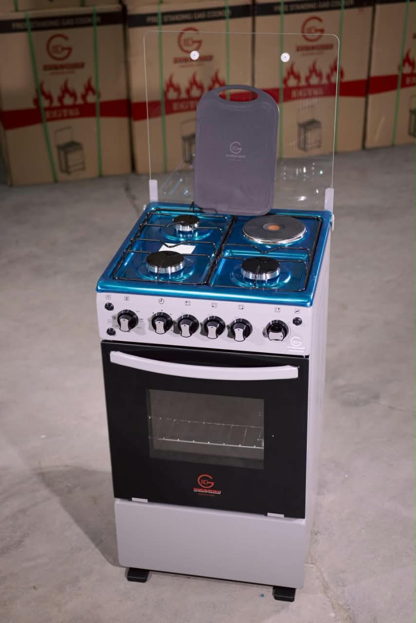 Eurochef 50×55 3+1 Free-Standing Cooker with 60L Electric Oven