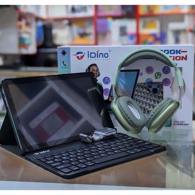 iDino Notebook Action 10.1-Inch Android Tablet 8GB RAM 512GB Dual SIM with Keyboard - photo 2