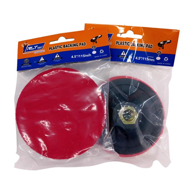 H&M Tools 115mm M14 Backing Pad – Hook & Loop Sanding & Polishing Disc Holder - photo 2