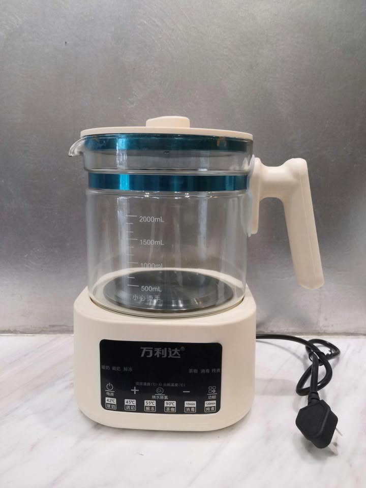 Nunix SJN23 2.0L Multifunctional Electric Glass Kettle – Digital Temperature Control - photo 2