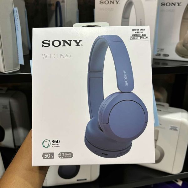 Sony WH-CH520 Wireless Bluetooth Headphones – 50 Hours Battery Life - photo 2