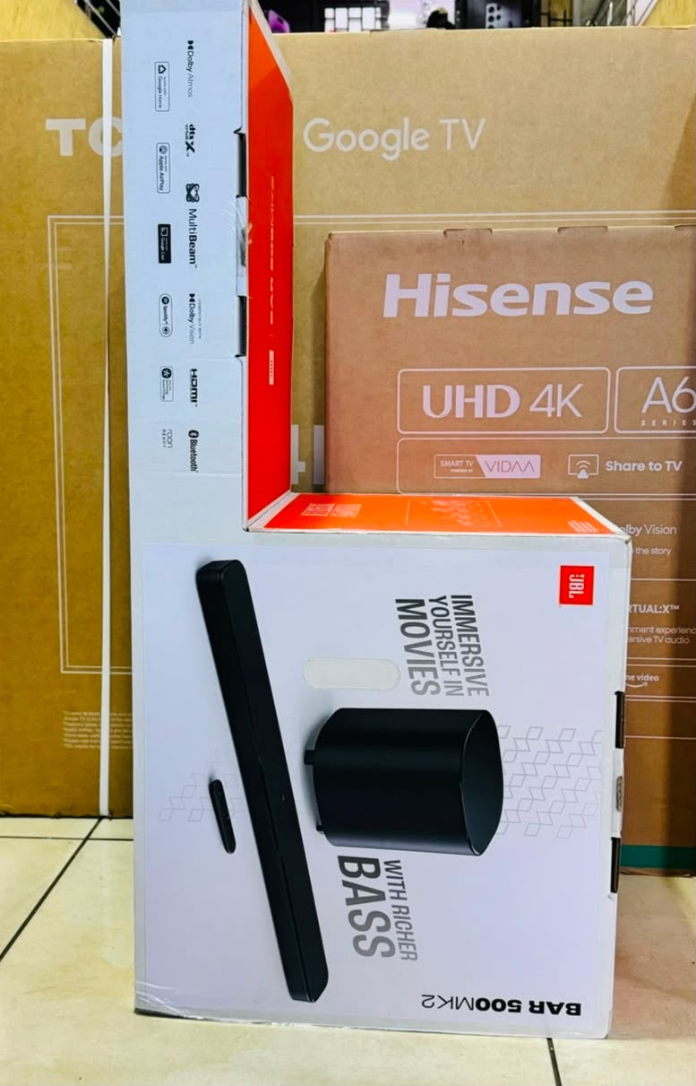 JBL Bar 500 MK2 Soundbar – 750W Powerful Bass & Immersive Sound