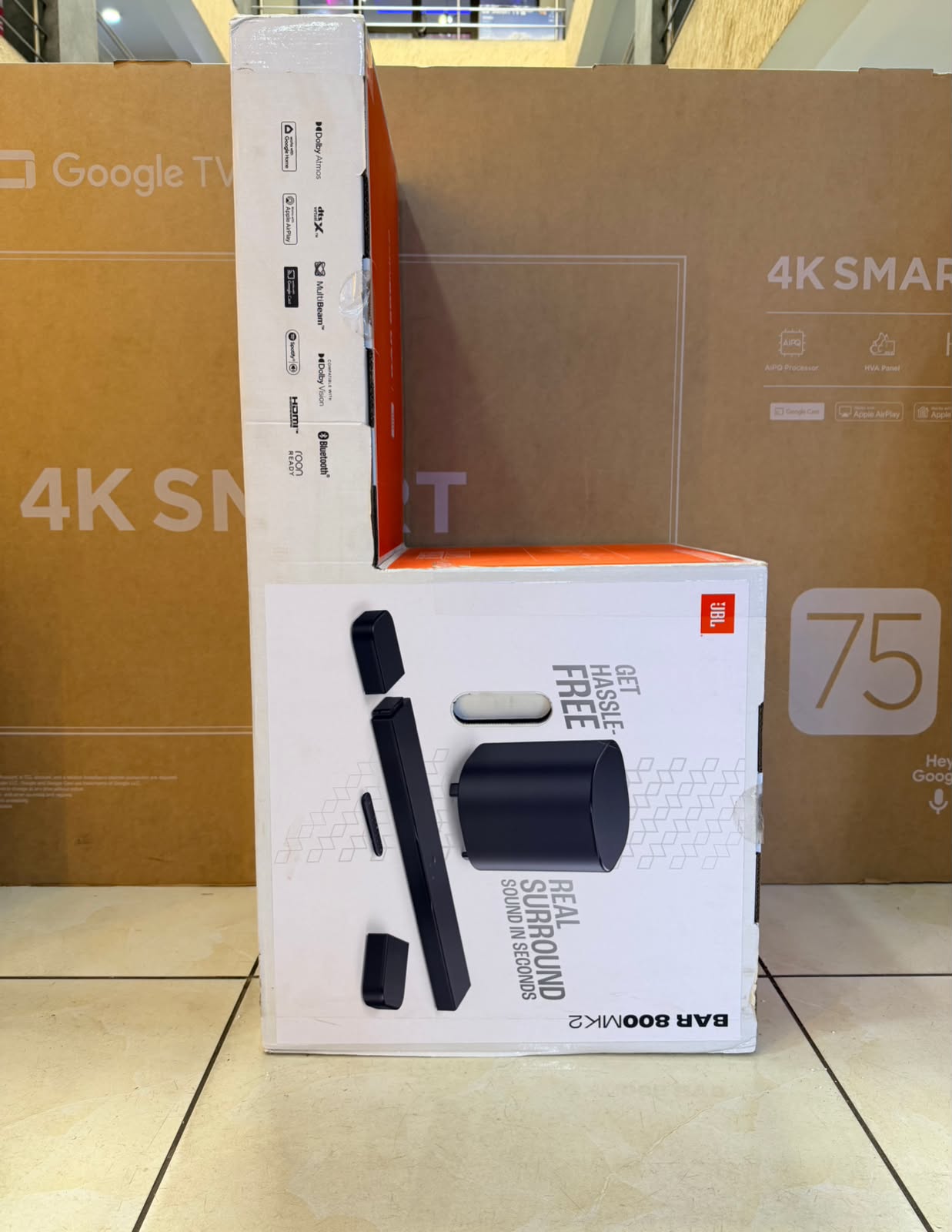 JBL Bar 800 MK2 780W Soundbar with Subwoofer