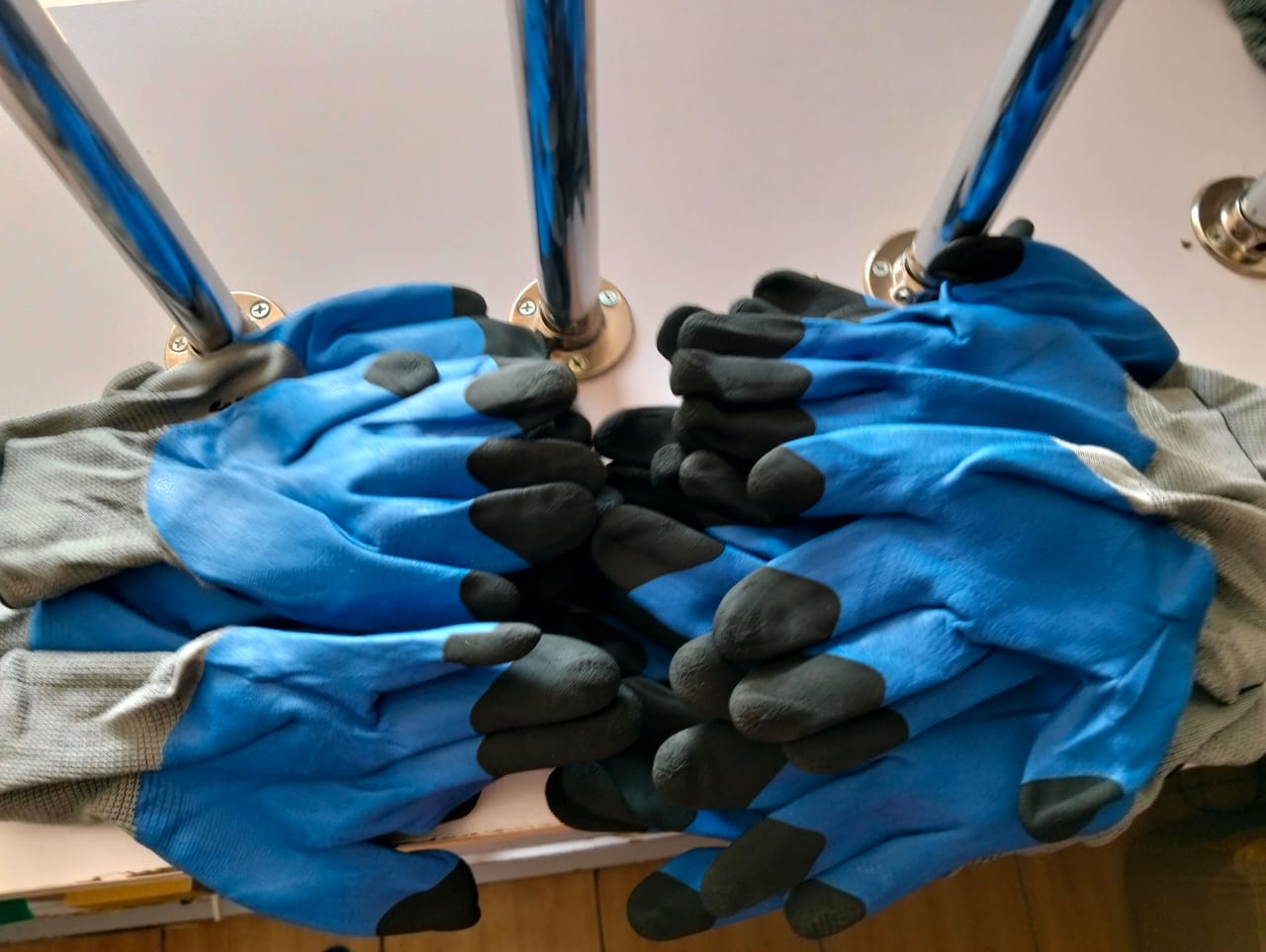 Safety Gloves with Anti-Slip Grip – Protective Work Gloves for Construction, Gardening & General Work - photo 2
