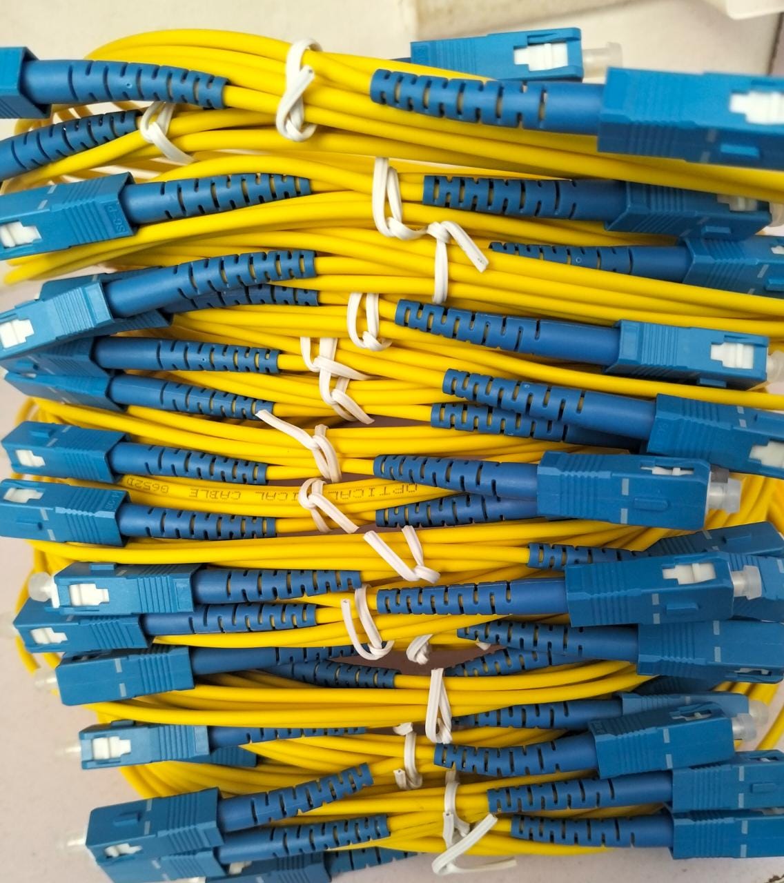 3M SC to SC UPC Fiber Optic Patch Cord – Single Fiber Cable for FTTH & Network Connections