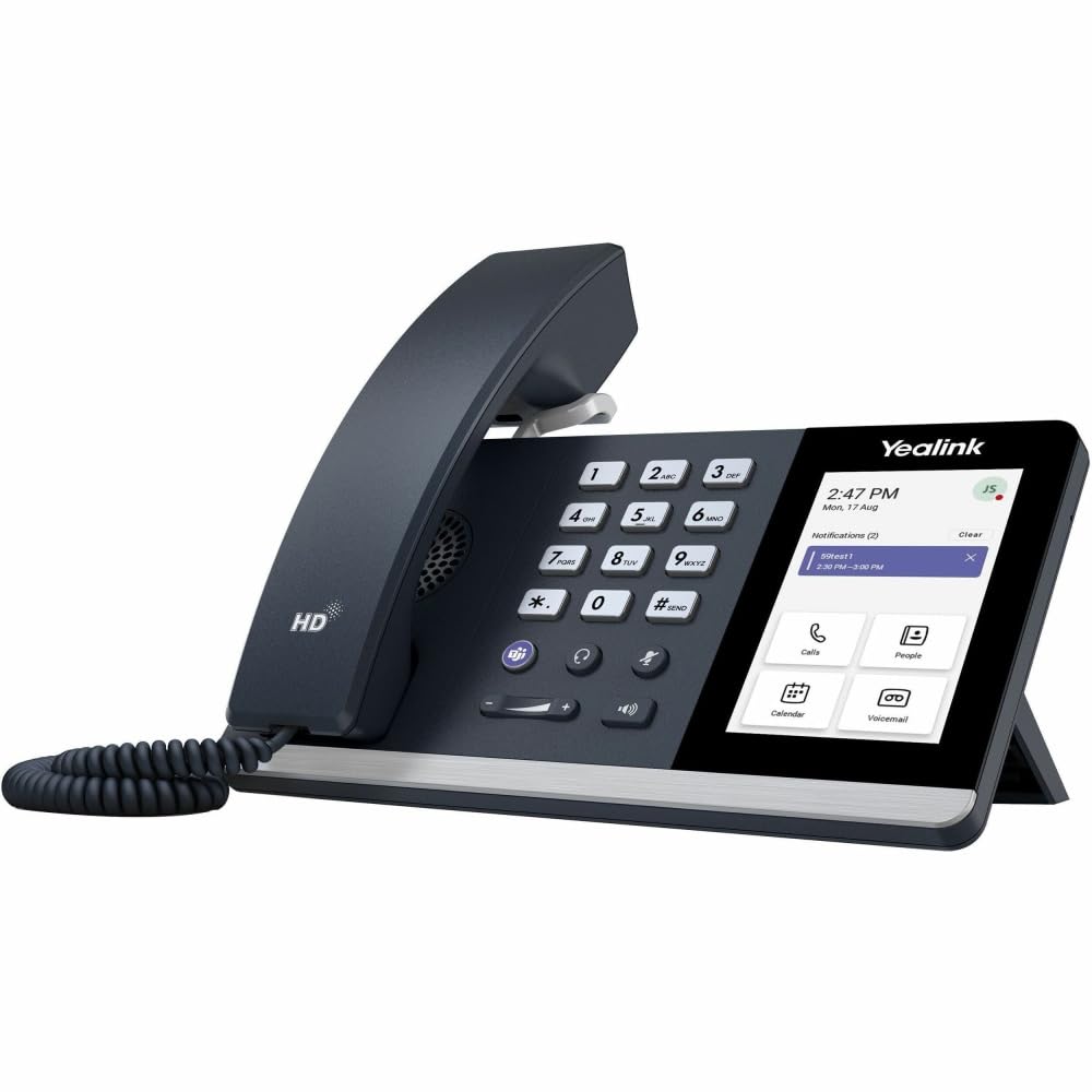 Yealink MP54 IP Phone – 4″ Touchscreen, HD Audio, PoE & Microsoft Teams - photo 2