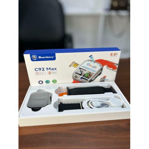 SmartBarry C92 Max Smartwatch with SIM Card Slot – 6GB RAM, 64GB ROM, 2.2″ Display - photo 2