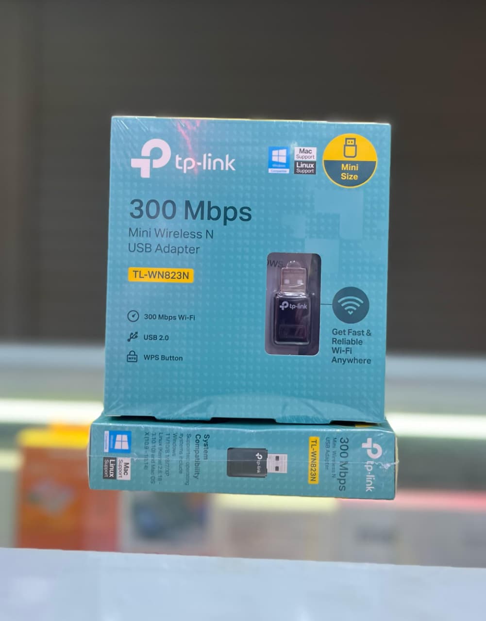 TP-Link TL-WN823N 300Mbps Mini WiFi USB Adapter – Wireless N USB 2.0 - photo 2
