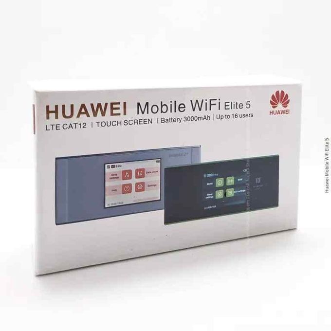 Huawei Mobile WiFi Elite 5 LTE Cat12 Portable Router with Touch Screen & NFC - photo 2