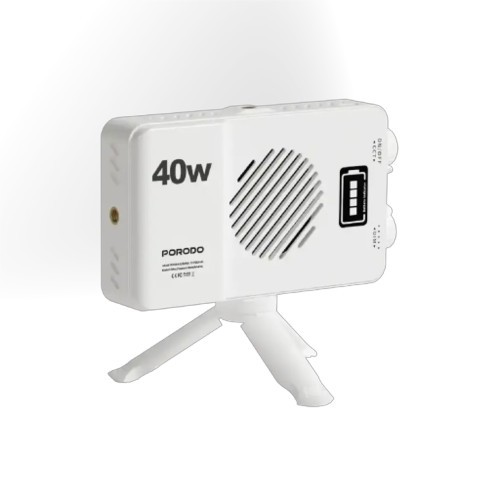 Porodo Cannes Capture 40W Rechargeable Handheld Photography Fill Light - photo 2