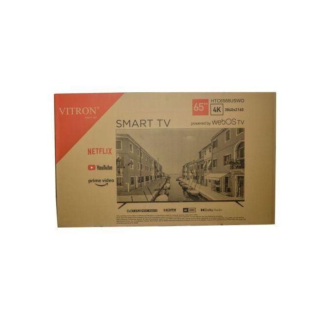 Vitron 65-Inch Smart 4K TV WebOS – Frameless Smart Television with Bluetooth - photo 2