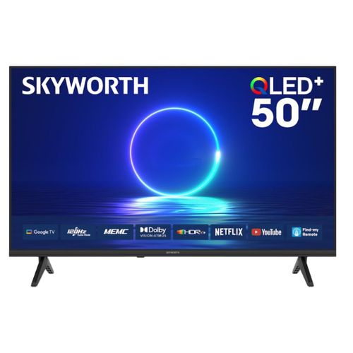 Skyworth 50-Inch QLED 4K UHD Smart Google TV – Frameless Design with Bluetooth - photo 2