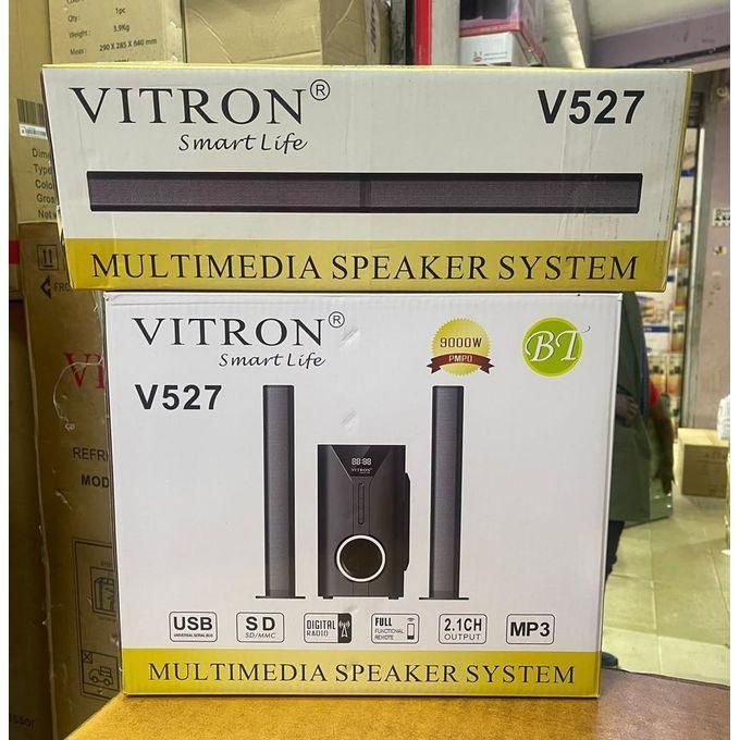 Vitron V527 2.1 Channel Multimedia Speaker System with FM, USB & 9000 PMPO - photo 2