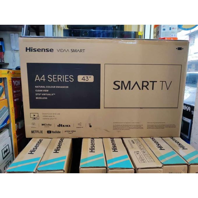 Hisense 43-Inch A4 Series Smart TV – Frameless LED Television with Netflix & YouTube - photo 3