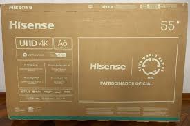Hisense 55-Inch A6 4K UHD Smart TV – Frameless Display with Bluetooth, Netflix & YouTube - photo 2