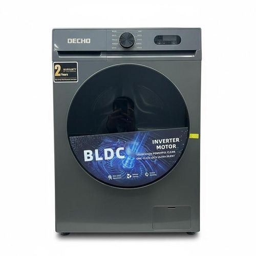 Decho 10kg Front Load Washing Machine with BLDC Inverter Motor + Free Air Fryer Gift