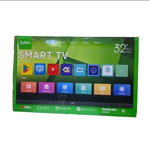 Syinix 32-Inch Smart TV – Frameless Television with Netflix & YouTube - photo 3