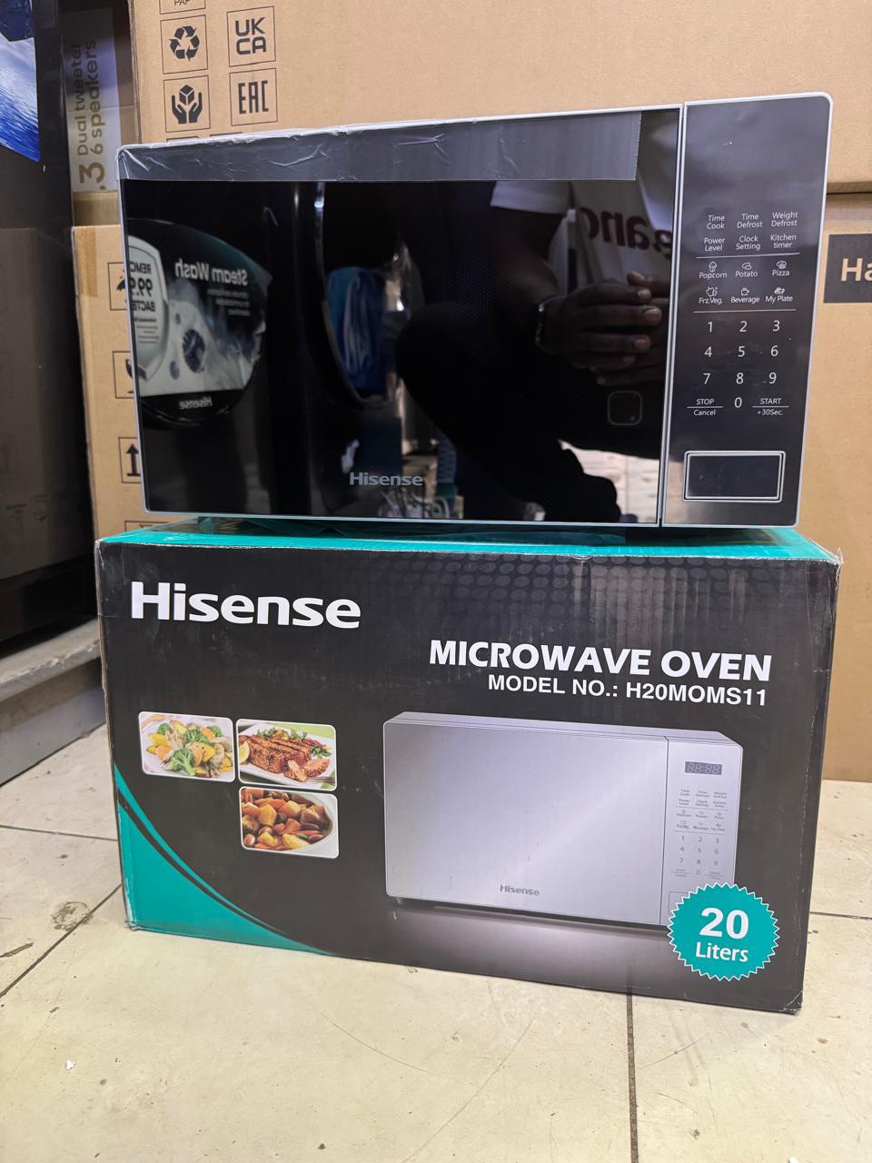 Hisense 20-Litre Microwave Oven – Compact Kitchen Appliance for Everyday Cooking