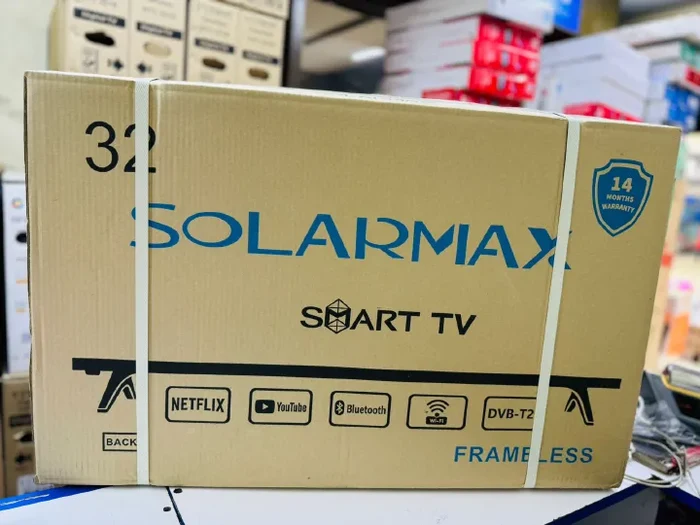 Solarmax 32-Inch Smart TV – Frameless Design with Netflix & YouTube - photo 3