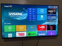 Vision 43-Inch Android Smart TV Full HD – Frameless Design with Bluetooth - photo 2