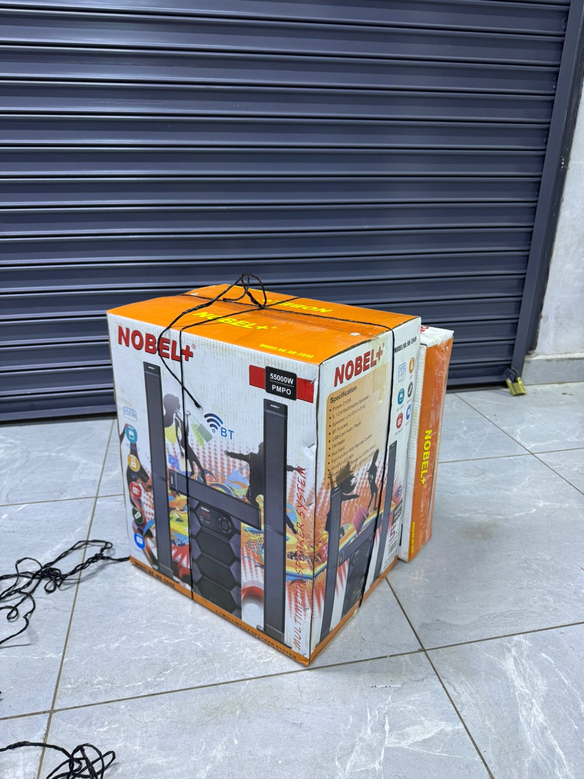 Nobel Plus NB-2040 5.1 Channel Subwoofer 55000W Tallboy Speaker System